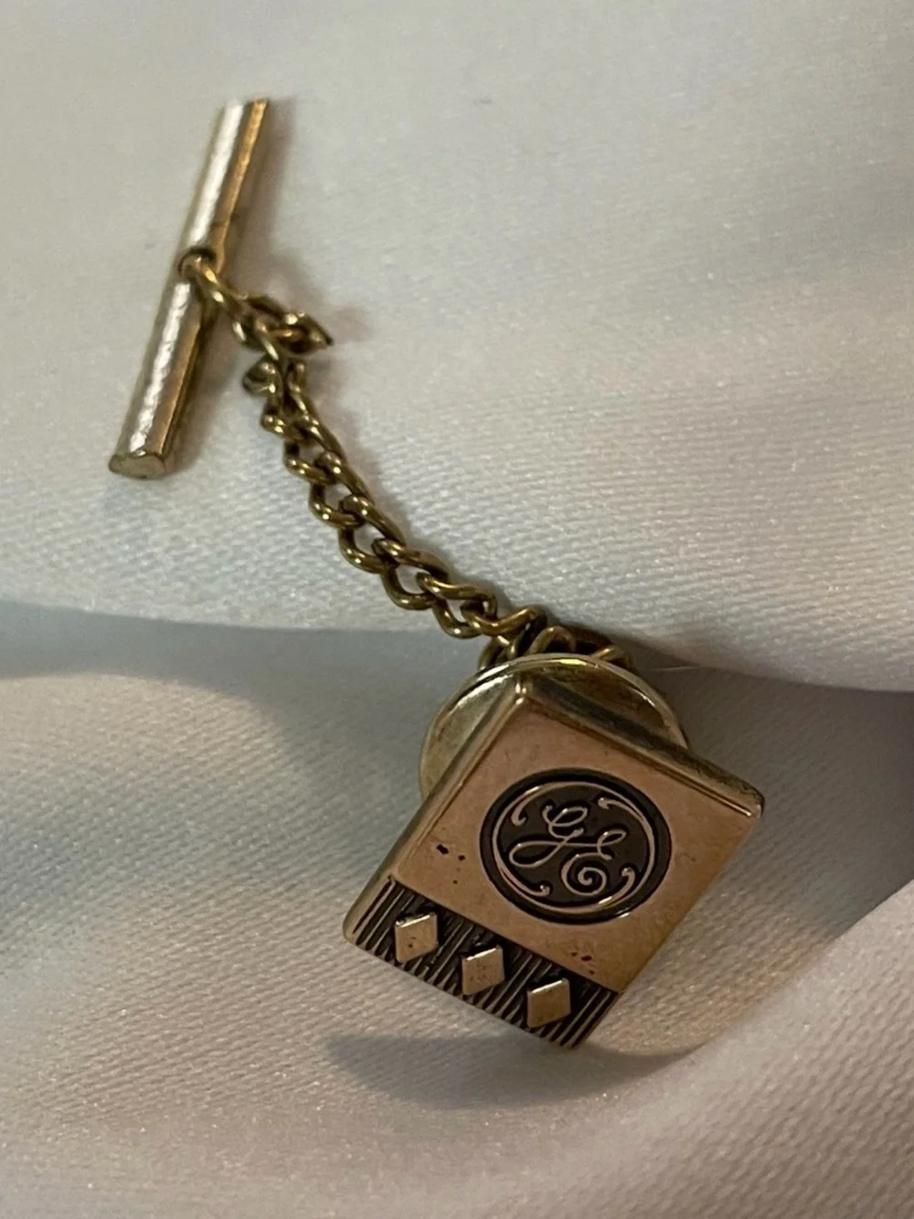 Vintage Sears and GE Gold Filled Tie Tack and Pin Lot- Gold